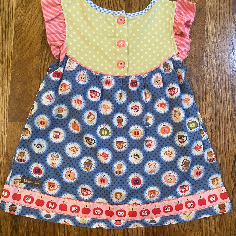 Matilda Jane Apple Tunic Top - Picture 3 of 4